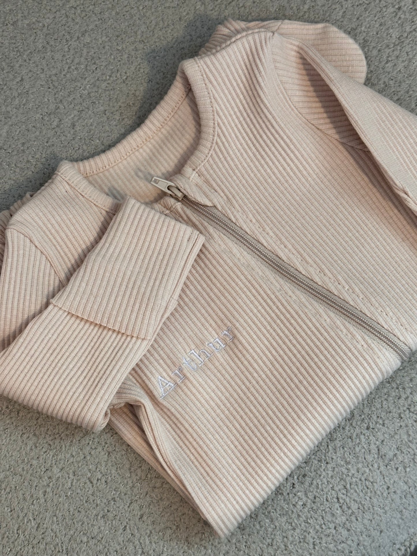 Ribbed Baby Grow *PRE ORDER*