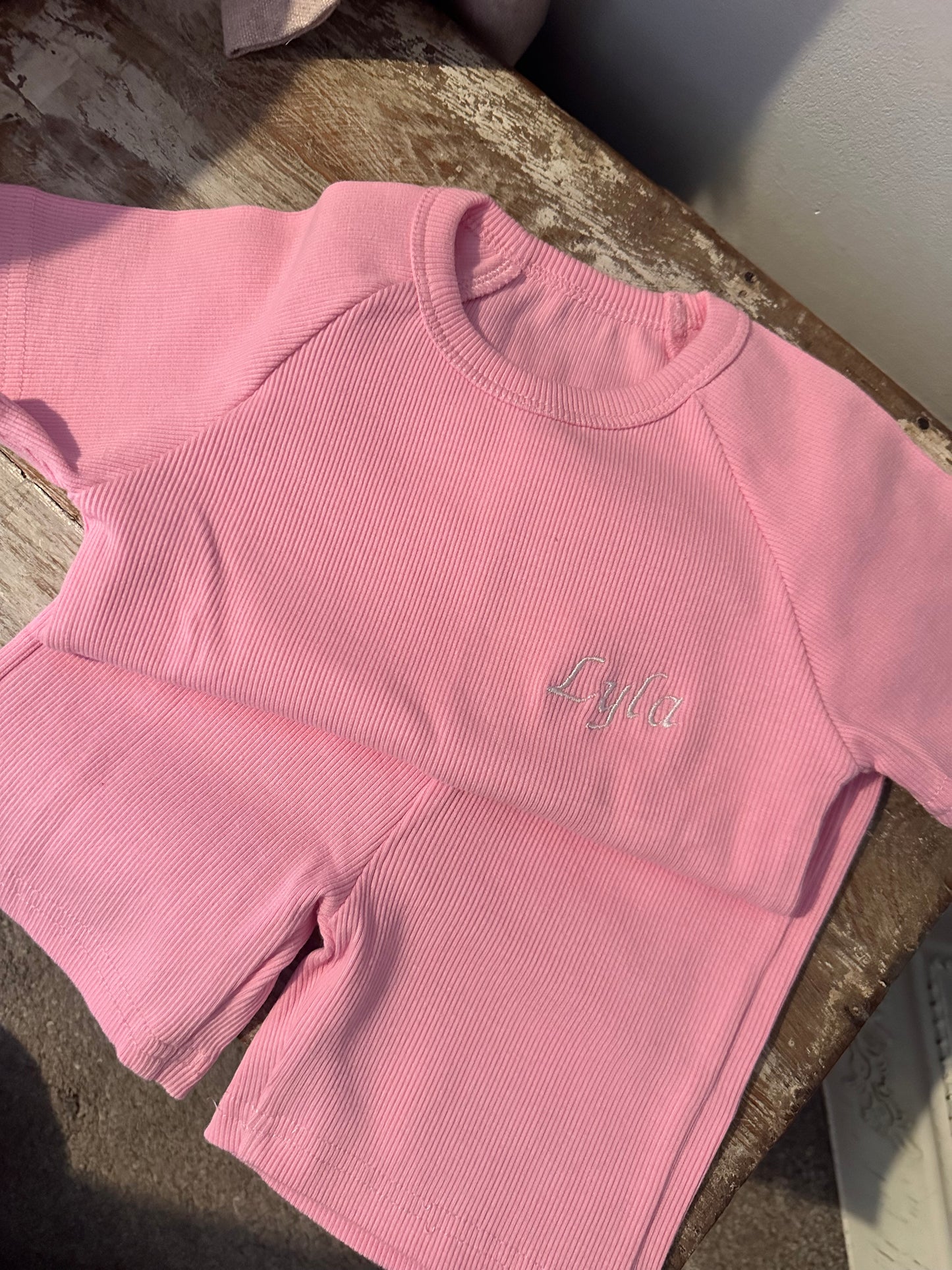 Ribbed kids 2 Piece outfit *PRE ORDER*