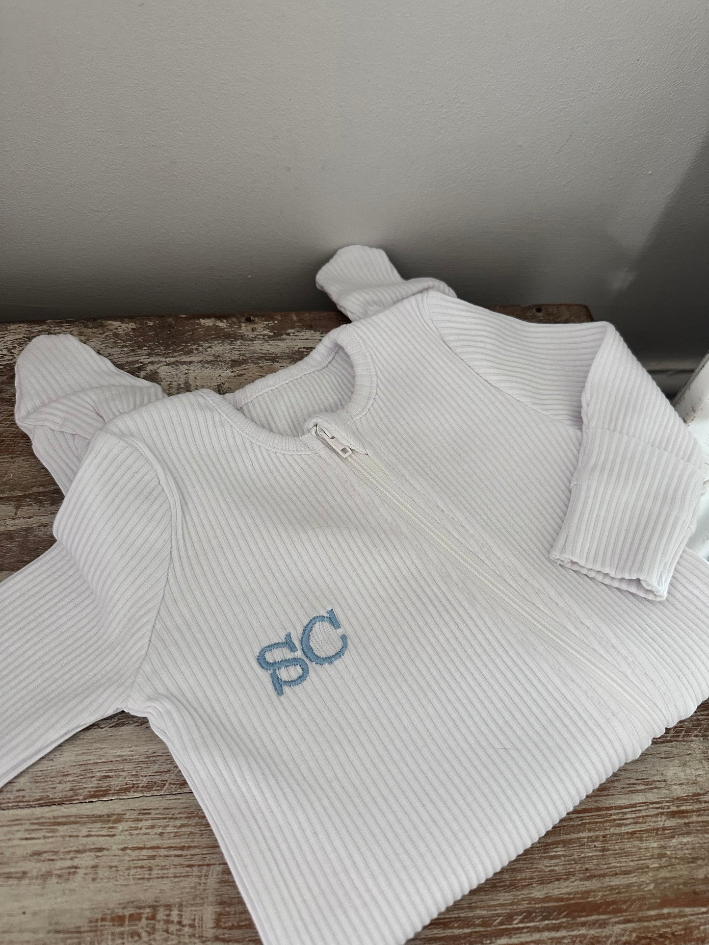 Ribbed Baby Grow *PRE ORDER*